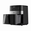 Fritadeira de ar quente Midea | MF-CN65E | Potência 1700 W | Capacidade 6,5 L | preto