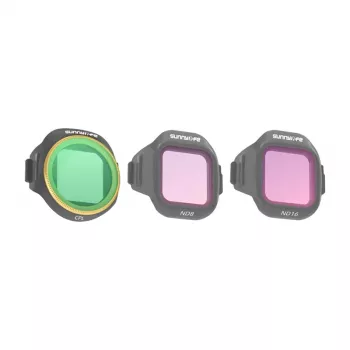 Conjunto de 3 filtros Sunnylife CPL + ND8 + ND16 para MINI 5 Pro