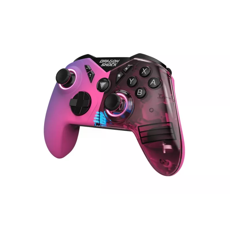 DragonShock Nebula Ultimate, comando, Nintendo Switch, D-Pad, botão Home, botão Start, botão Turbo, Multi, sem fios, Bluetooth