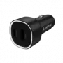 Carregador de automóvel CANYON OnDrive 48 PD 48W USB-A+USB-C preto