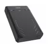 Caixa para HDD/SSD Unitek Y-3035 — SATA 2,5/3,5 polegadas, USB 3.2 Gen 1 (USB Type-B), 6 Gbit/s, preto, adaptador AC