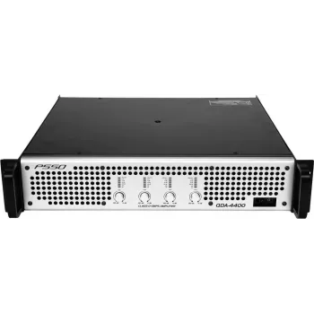 Amplificador para automóvel 4 canais PSSO QDA-4400 — 4400 W RMS de potência total
