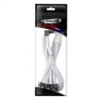Cabo de ligação CableMod C-Series Pro variante A 90° 16-pin para 4×8-pin PCIe, branco