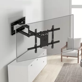 Suporte de TV MACLEAN MC-985 VESA 600x400 para televisores de 37–80 polegadas, carga máx. 45 kg