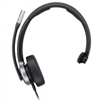 Headset monaural com fios USB Poly Mission 615 — peso 117,5 g