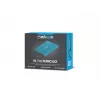 Caixa externa para HDD/SSD NATEC Rhino GO 2,5 polegadas — USB 3.0, SATA III, até 4 TB, 9,5 mm, alumínio, azul
