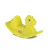 Cavalo de balanço amarelo