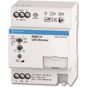 BUSCH 6586/14 dimmer LED, REG, 800 VA (2CKA006590A0192)