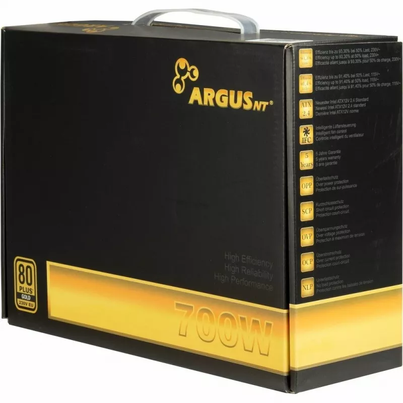 Fonte de alimentação Inter-Tech ArgusNT GPS-700 700W