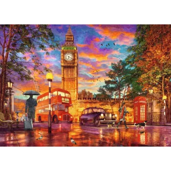 Puzzle Pôr do sol em Londres (1000 peças)