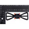Suporte de telefone ajustável Deeper ITGAM0003 — suporte de telefone para cana de pesca, silicone, para telemóveis de 3,5–5 polegadas, 280 mm, preto