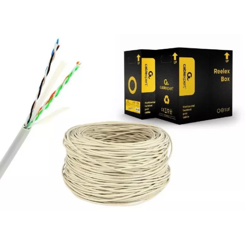 Cabo CAT6 UTP 305M cinzento/UPC-6004SE-L Gembird