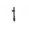 Suporte para monitor ENDORFY Atlas para monitores de 27 polegadas (68,6 cm), suporte de secretária com grampo, VESA 75x75–100x100, inclinável ±35°, rotativo ±90°, altura ajustável, preto