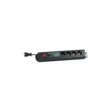 Extensão elétrica REV 0015462513 2.5m 4 tomadas AC preto