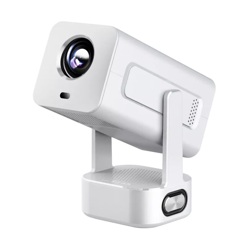 EXTRALINK SMART projetor CINEMA&KARAOKE IMS360 1920X1080P ANDROID 13 projetor para filmes, jogos e música COM 2 MICROFONES branco 300 lúmenes LCD