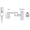 Wentronic Goobay - Cabo telefónico - TAE-F (M) - RJ-45 (M) - 15 m - preto (51236)