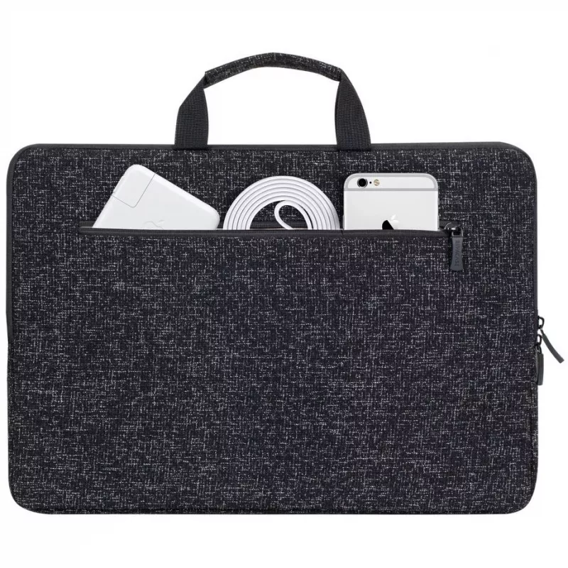 Capa Rivacase 7915 39,6 cm (15,6 polegadas) preta branca