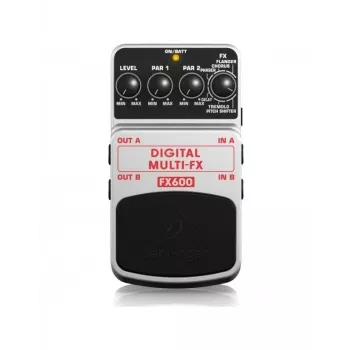 Processador de efeitos Behringer FX600 70 mm de largura, 123 mm de profundidade, 54 mm de altura