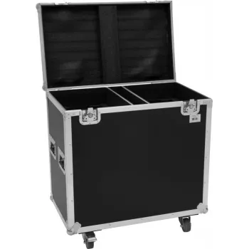 Flightcase Roadinger para 2x TMH BSW-380 — construção robusta, design leve