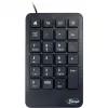 Teclado numérico Inter-Tech KB-120 Universal USB preto