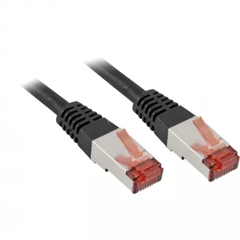 Cabo de rede Goobay 3m CAT 6, S/FTP (PiMF), preto