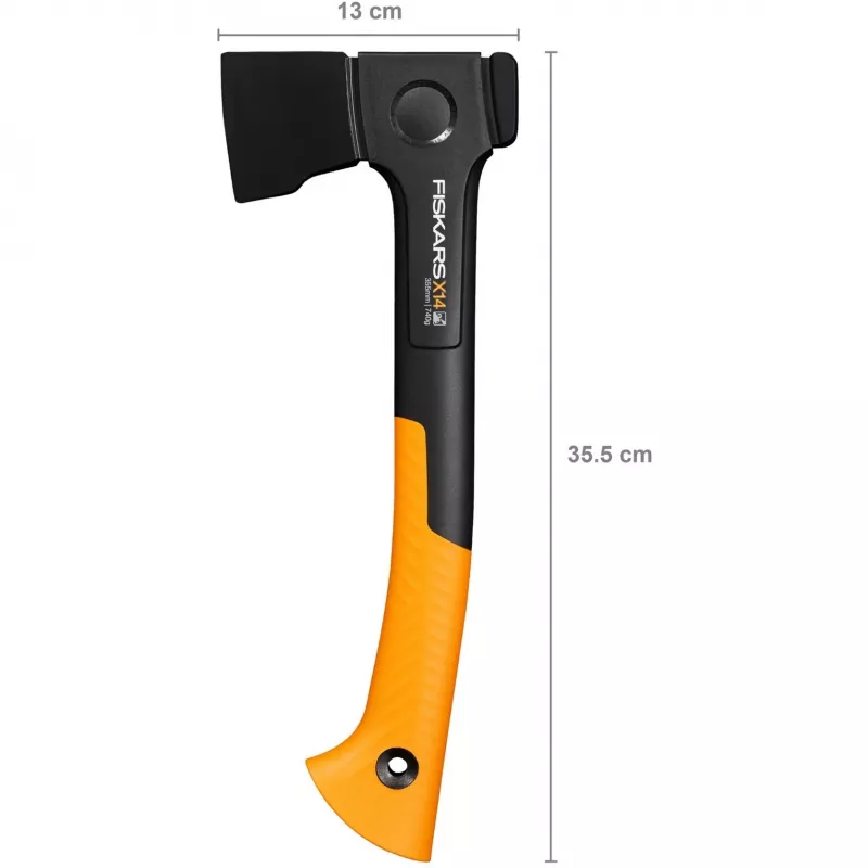 Machado Fiskars 1069102 X14 355 mm 750 g lâmina de aço forjado cabo ergonómico