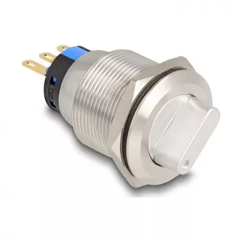 Interruptor rotativo DELOCK 22016 22 mm com 3 terminais de solda