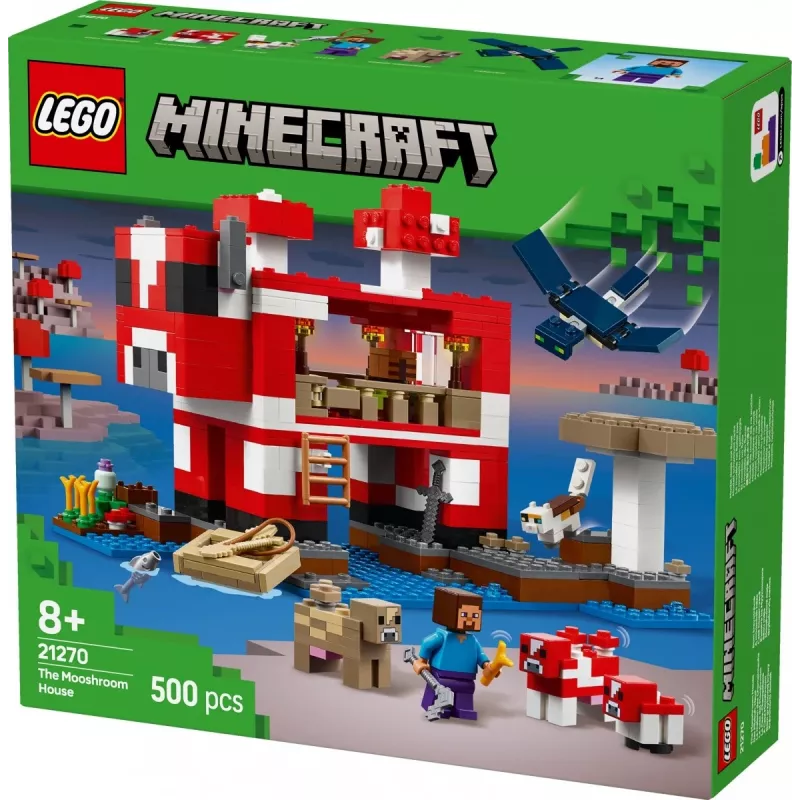 LEGO MINECRAFT 21270 A casa do Mooshroom