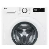 LG | Máquina de lavar roupa | F2WR508SWW | Classe de eficiência energética A-10% | Carga frontal | Capacidade de lavagem 8 kg | 1200 rpm | Profundidade 47,5 cm | Largura 60 cm | Visor | LED | Função vapor