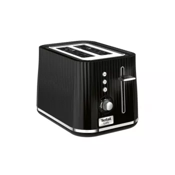 Torradeira Tefal Loft 2S TT761838 — 2 fatias, 7 níveis de tostagem, descongelar/aquecer, gaveta de migalhas removível, preta