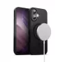 Capa Crong Hybrid Frost MAG para iPhone 17 Frosted preto