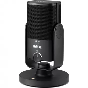 Microfone USB compacto Rode NT-USB-MINI com suporte magnético removível