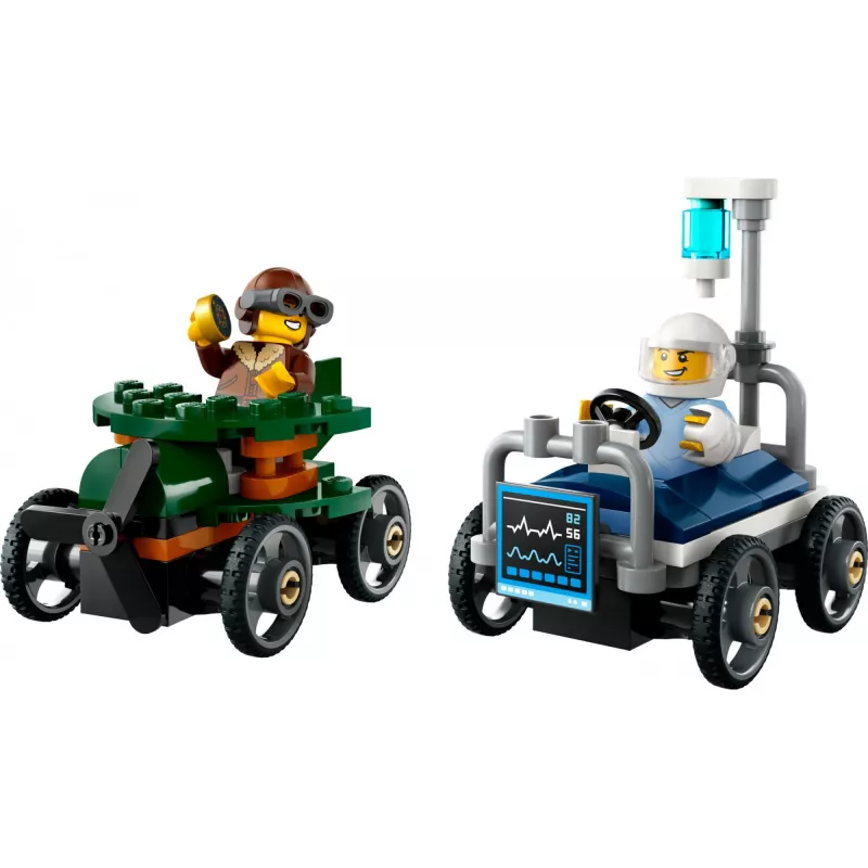 LEGO CITY 60459 Avião contra cama de hospital
