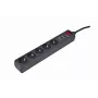 Proteção contra sobretensão EnerGenie SPG5-C-15 preto 5 tomadas AC 250 V 4,5 m