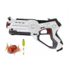 Jamara 410065 Impulse Laser Bug Hunt Set, pistola laser de brincar com alvo, branco/laranja