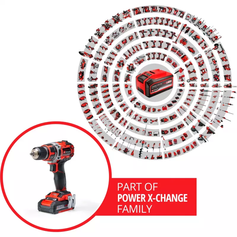 Einhell 4513896 aparafusadora com bateria preto