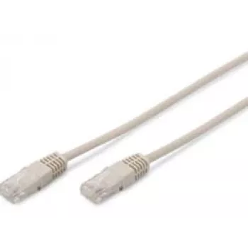 Cabo de rede Digitus CAT 5e U/UTP Patch cabo RJ-45 Cat5e 1,5 m Cinzento