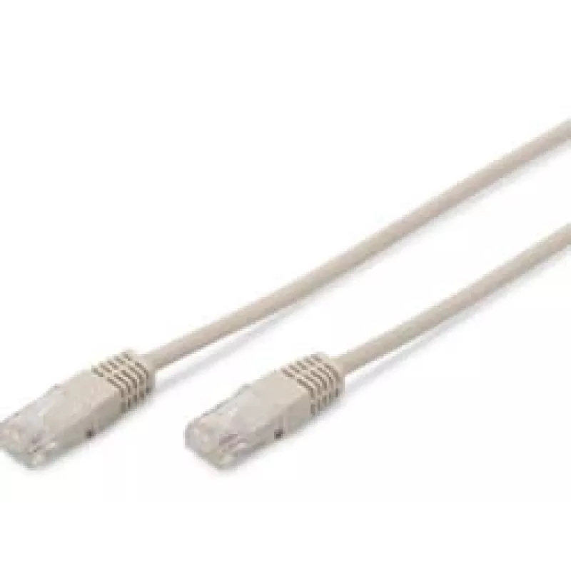 DIGITUS DK-1511-015 cabo de ligação CAT 5e U/UTP, AWG 26/7, PVC, 1,5 m, cinzento