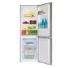 Amica FK2425.4UNTX(E) frigorífico combinado de instalação livre com congelador em baixo, 153 l frigorífico + 74 l congelador, FrostControl, classe energética E, prateado