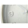 Relógio de parede NeXtime 5192wi Wood Wood Small, 22x20 cm, branco