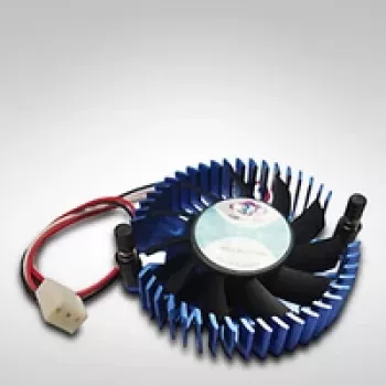 Inter-Tech V-31G dissipador para chipset 5 cm preto - azul (88885142)