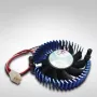 Inter-Tech V-31G dissipador para chipset 5 cm preto - azul (88885142)
