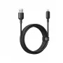 Cabo de carregamento USB Baseus Silky Series 2,4 A, 2 m — cabo de alimentação e carregamento USB