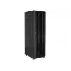 Armário rack Lanberg FF01-6042-12B 42U caixa de chão preto