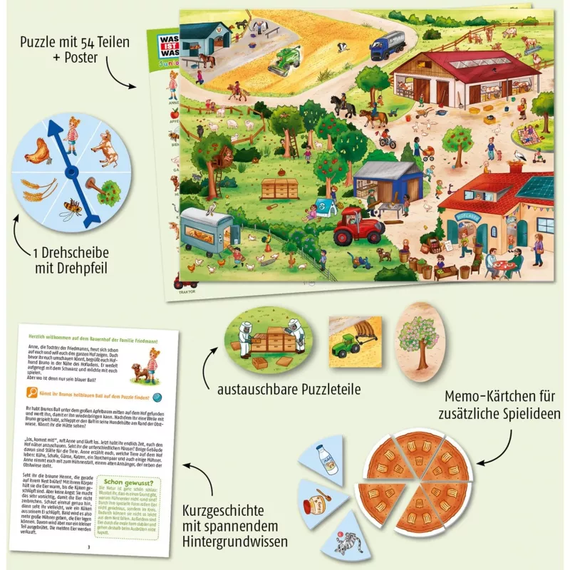 Kosmos 682651 Puzzle infantil 54 peças Quinta
