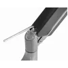 Braço de monitor ajustável de parede Gembird MA-WA3-01 para 3 monitores