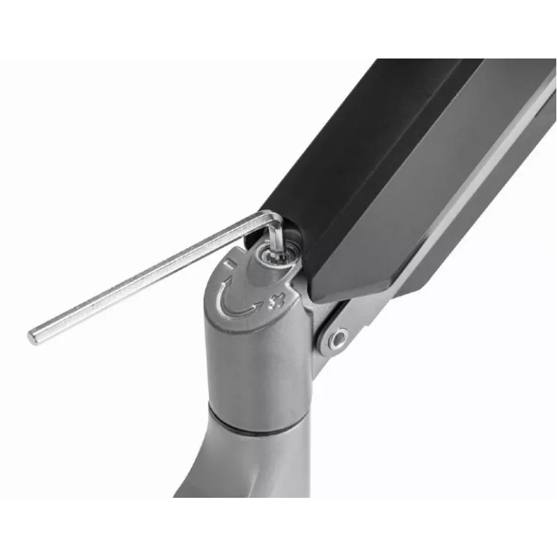 Braço de monitor ajustável de parede Gembird MA-WA3-01 para 3 monitores