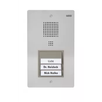 Intercomunicador/painel de controlo Auerswald TFS-Dialog 313 — posto de 3 teclas, modelo 90057