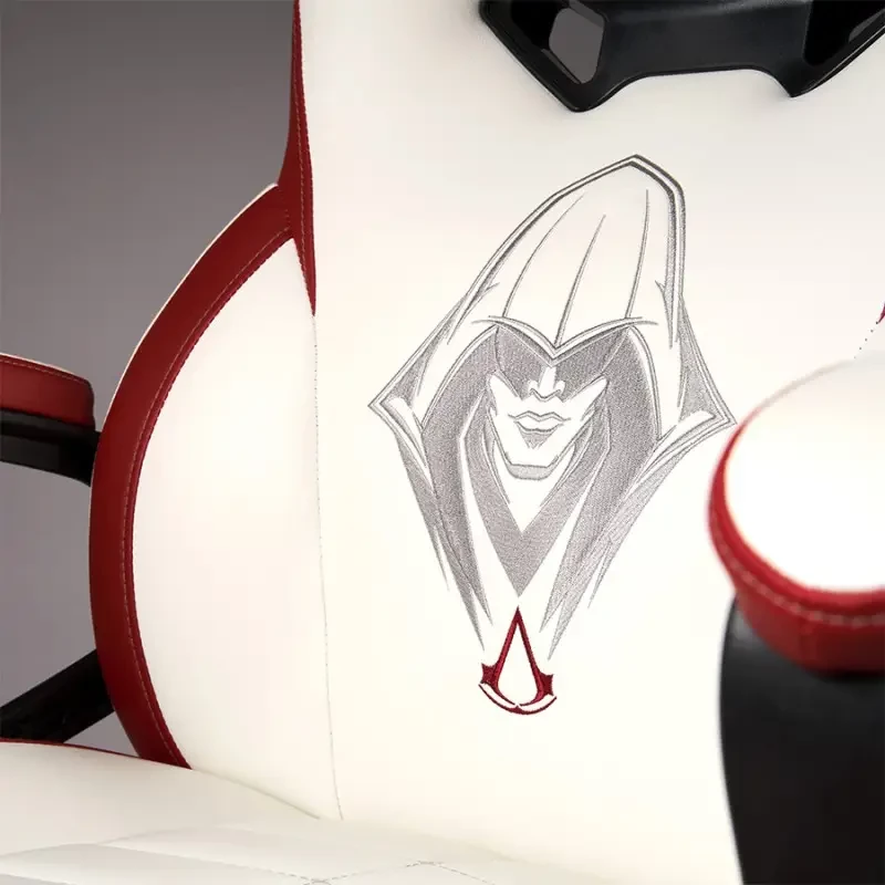 Cadeira de escritório Subsonic SA5573-AC1 assento acolchoado encosto acolchoado branco