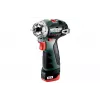 Metabo PowerMaxx BS BL Q 601749500 berbequim-aparafusadora a bateria, 12V, 38 Nm, 2x 2,0 Ah